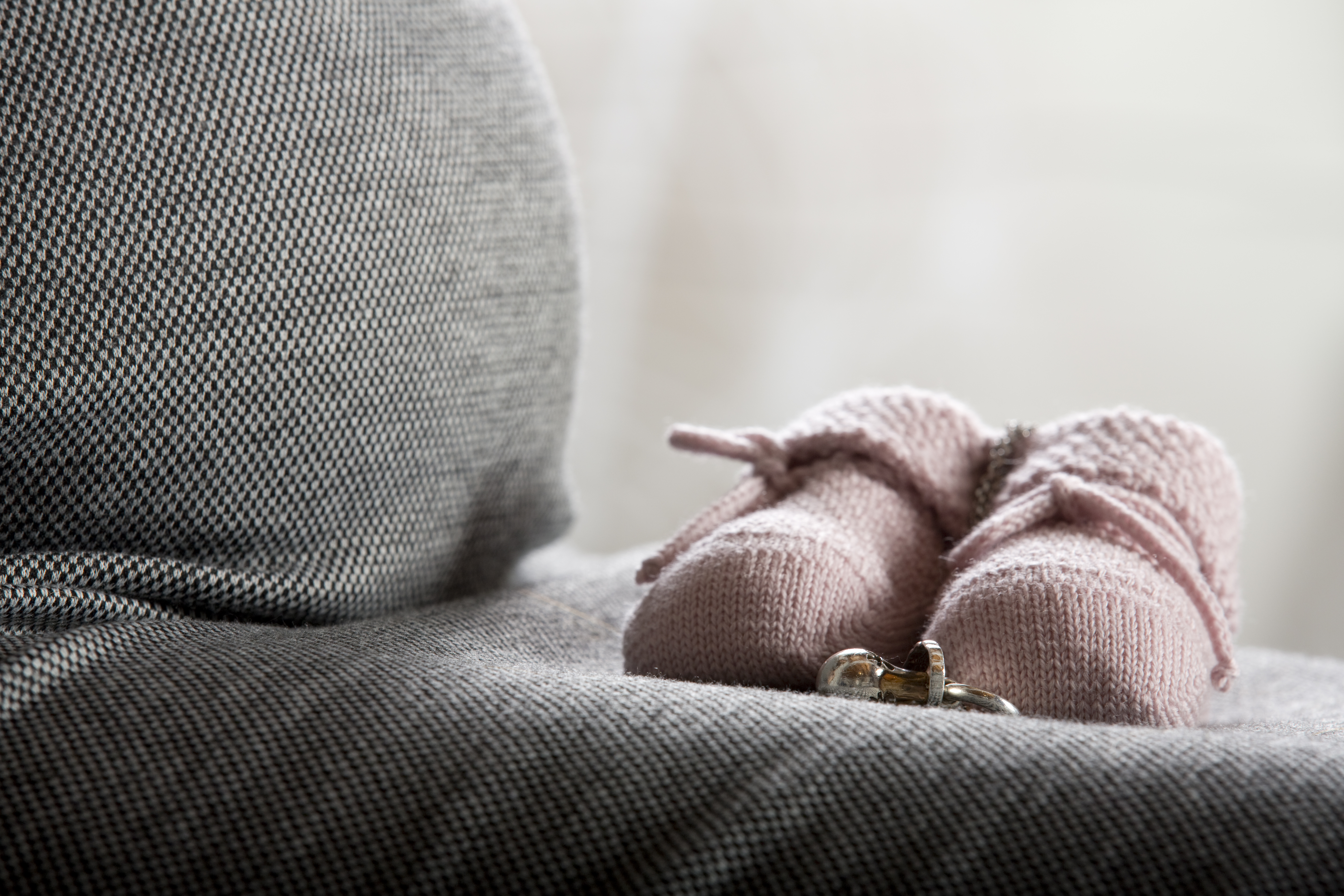 Ritratto bimbo in studio su set morbido